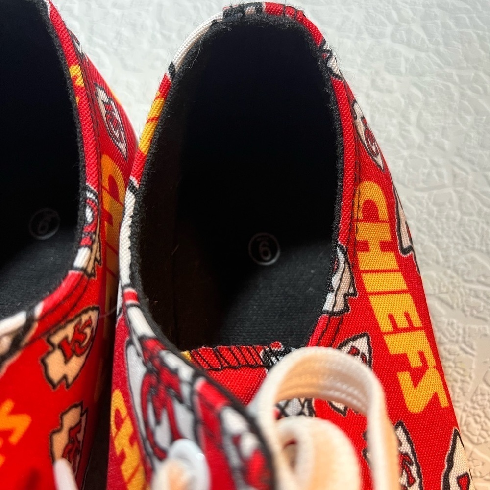 Foco Kansas City Chiefs Mens shoes size 9 taylor swift travis kelce - Picture 7 of 9